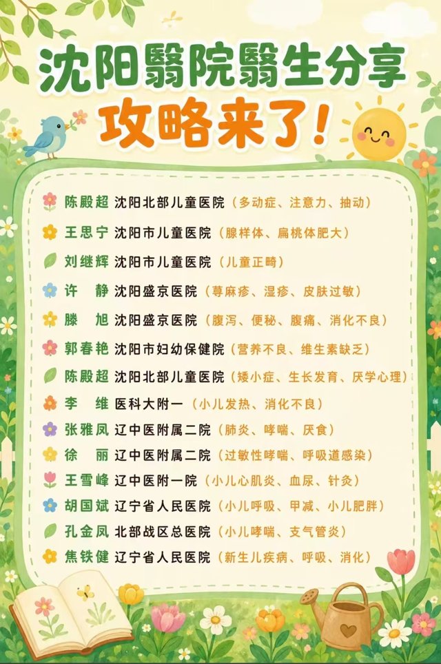 医生名单清单（装饰版） 01